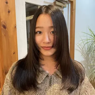 ロング カラー FRANK所属・こいけ みきののヘアスタイル