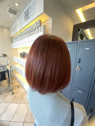 カラー seina🩰 ブリーチ/ヘアセットのヘアスタイル