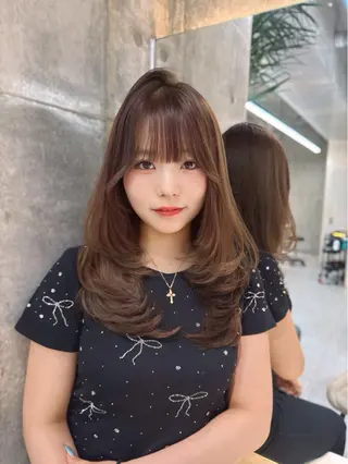 ロング ゆーだい🇰🇷韓国 🇰🇷×髪質改善のヘアスタイル