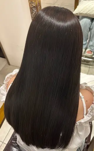ロング カラー 遠藤 日和のヘアスタイル
