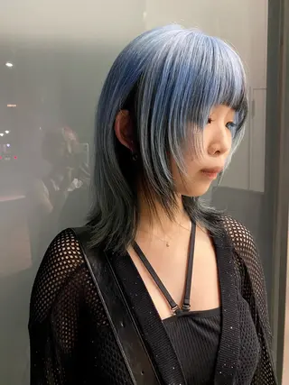 セミロング sea's所属・ヒラカホ/矢場町/ ブリーチ/似合わせのヘアスタイル