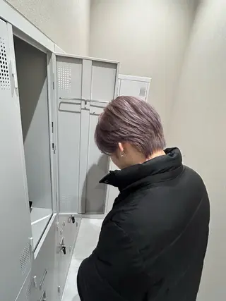 カラー NaVIユウジ ブリーチカラーのヘアスタイル