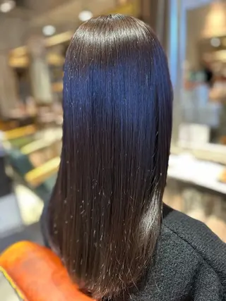 ロング カラー ヘアアレンジ 瀧尻 光のヘアスタイル