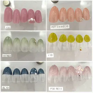 ネイル LUCULIA 西山のネイルデザイン