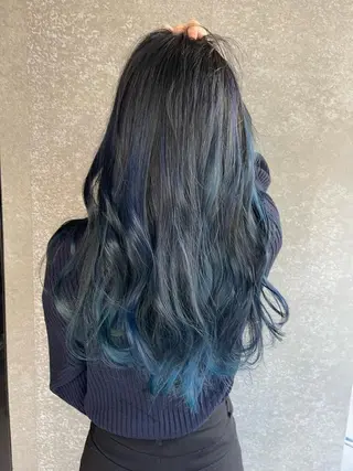 ロング 韓国式パーマ🔥 ブリーチ🔥TOMOのヘアスタイル