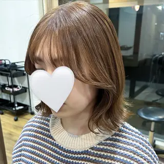 ミディアム カラー 🫧sin_ Mio🫧のヘアスタイル