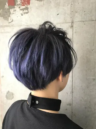 ショート カラー ヘアアレンジ 今井 由佳のヘアスタイル