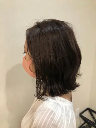 ミディアム カラー 佐々木 政徳のヘアスタイル