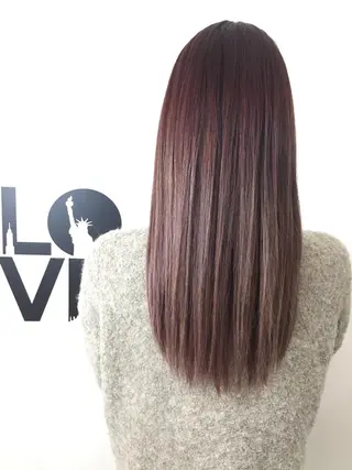 ロング ✂️小顔カット✂️ 山本有紀のヘアスタイル