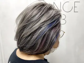 ショート カラー OAK溝の口 𖠋SHINYAのヘアスタイル