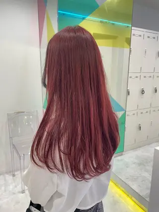 セミロング カラー 渋谷/透明感カラー /半個室/こうめいのヘアスタイル
