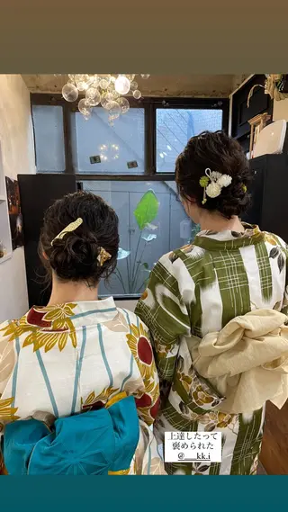 セミロング ヘアアレンジ Stir maison[ステアメゾン]所属・layer cut /MIKUのヘアスタイル