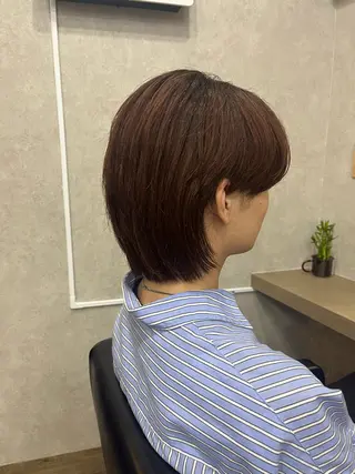 ミディアム 薮内 香保里のヘアスタイル