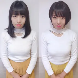 ショート 髪質改善くすみカラー 🍀/石川大輔のヘアスタイル