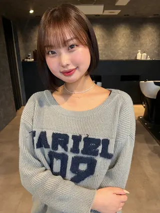 ショート 小谷 梨奈のヘアスタイル