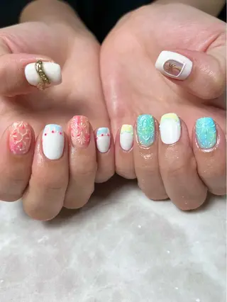 ネイル Nailsalon E's cafeのネイルデザイン