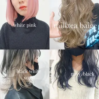 カラー ハイトーンカラー RYUのヘアスタイル