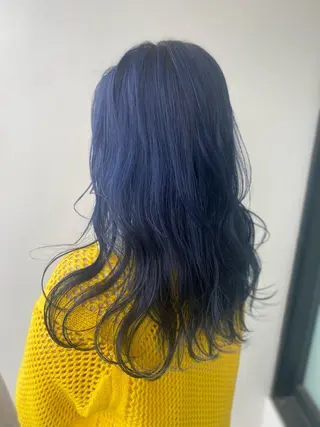 ロング カラー ase.糸島店所属・UEDA AYAのヘアスタイル