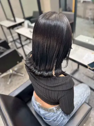 セミロング カラー 小野寺 大輝のヘアスタイル