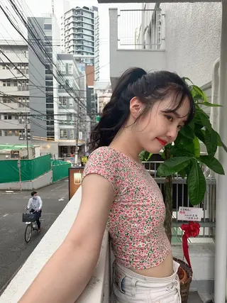 ロング カラー ヘアアレンジ SALOWIN原宿ash店所属・理想のハイトーンへ 🌙サイダサキのヘアスタイル