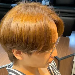 ショート カラー メンズ 飯塚 想のヘアスタイル