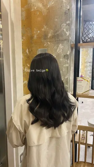 カラー グレージュ┆うる艶 ┆ゆうはのヘアスタイル