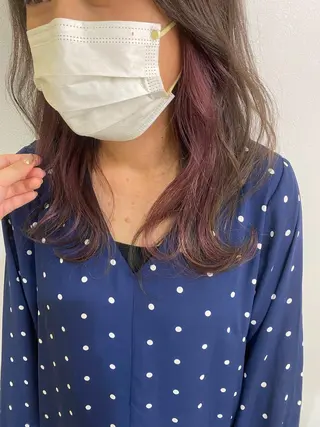 カラー 駅チカ【ali'i】 アリイ花崎友美☘のヘアスタイル