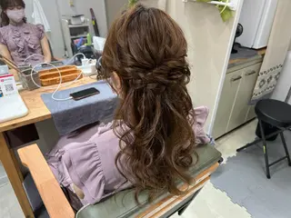 ロング ヘアアレンジ 山室 敬義のヘアスタイル