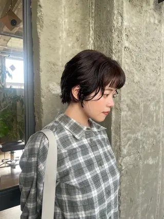 ショート SOU所属・ふるかわ れなのヘアスタイル