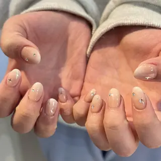 ネイル 🎀チーク/ちゅるん 🫧chisa🎀のネイルデザイン