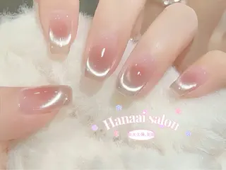 ミディアム Hanaai Salon新大久保店のネイルデザイン