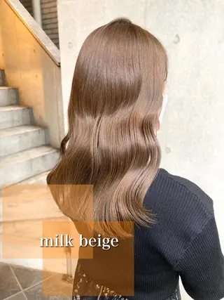 セミロング カラー ボブ& 髪質改善FUMIYAのヘアスタイル