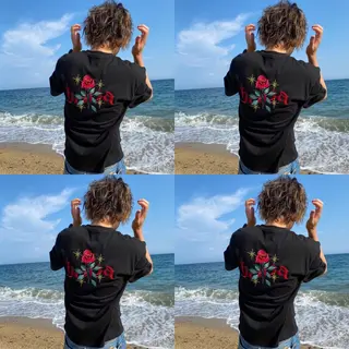 ショート カラー パーマ メンズ ご予約 宜しくお願いします！のヘアスタイル