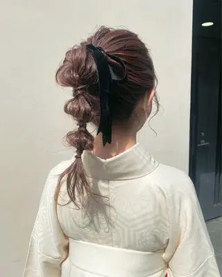 ヘアアレンジ kohana 🎀韓国ヘア🎀🤍のヘアスタイル