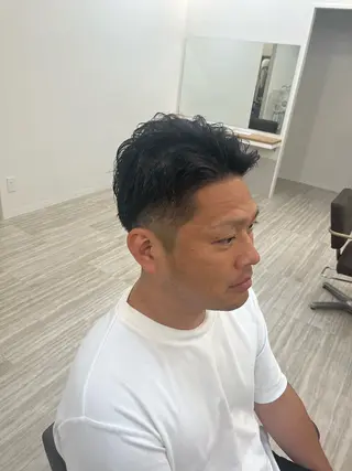 パーマ メンズ HairModeKT 中原のヘアスタイル