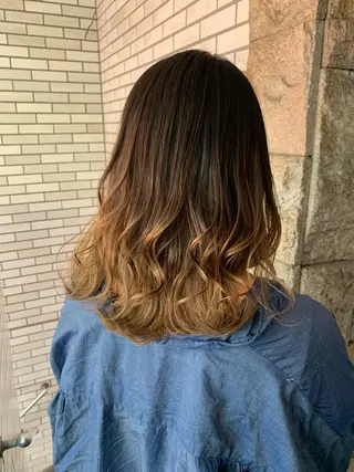 ミディアム カラー オージュアソムリエ DAIKI⭐️のヘアスタイル