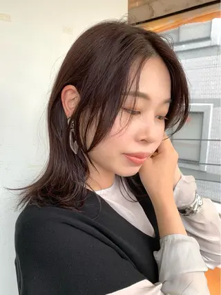 カラー 🌿似合わせブリーチ 松本朋幸🌿のヘアスタイル