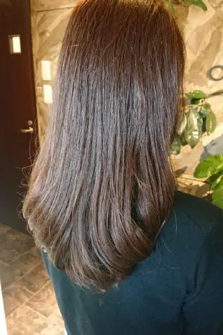 ロング Crea所属・清水 旭美のヘアスタイル