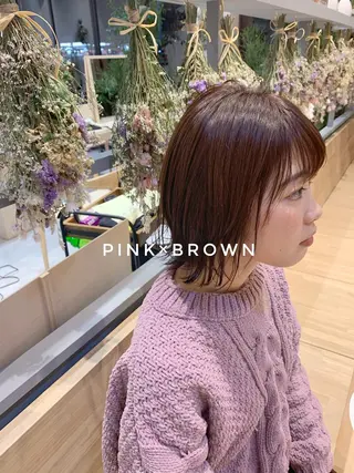 ショート カラー 吉原 由菜のヘアスタイル