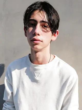 ミディアム カラー パーマ ヘアアレンジ メンズ cecil hair 難波店所属・髪質改善透明感カラー /SHOGO☀️のヘアスタイル