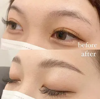 アイブロウ charmeis所属・. mihoのマツエク・マツパデザイン