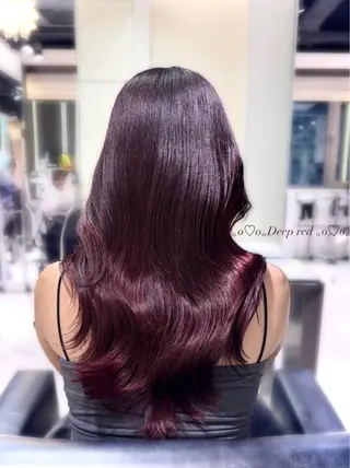 ロング つや髪ᰔᩚ暖色 カラーYui🩰のヘアスタイル