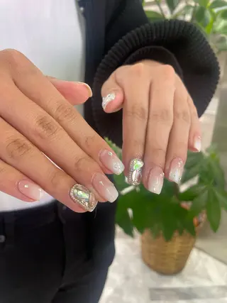 ネイル クルミ/ 💕ワンホンネイルのネイルデザイン