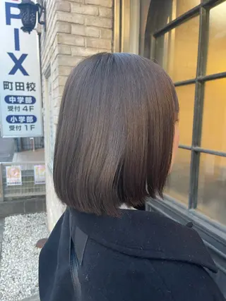 ショート fil横浜店長パーマ ブリーチ特化TOMOのヘアスタイル