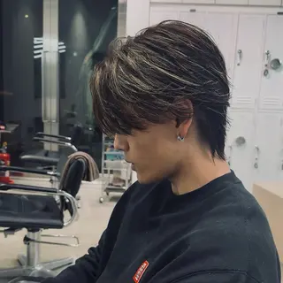 ショート パーマ fifth天神メンズ パーマ/虎太郎のヘアスタイル