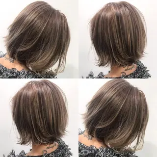 ショート カラー ヘアアレンジ BANK'S hair所属・💐ケラチン 髪質改善寺坂雄飛💐のヘアスタイル