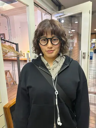 ミディアム パーマ kaito パーマ募集！🔵のヘアスタイル