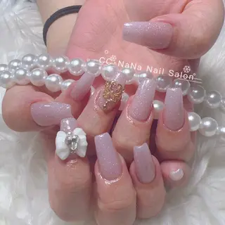 ネイル 💎CC・NaNa 韓国風ネイル🌙Cのネイルデザイン