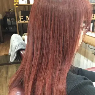 セミロング カラー embrace エンブレイスのヘアスタイル