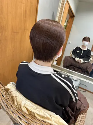 ショート tablier所属・tablier 熊谷日菜子のヘアスタイル